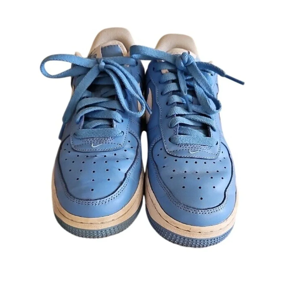 Nike Air Force 1 Low University Blue White Sneakers Women's 8 Yt 6.5